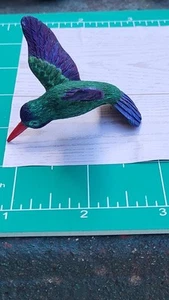 Pottery Ceramic Bird Clay Art Indoor Decor. 1F6 - Picture 1 of 4