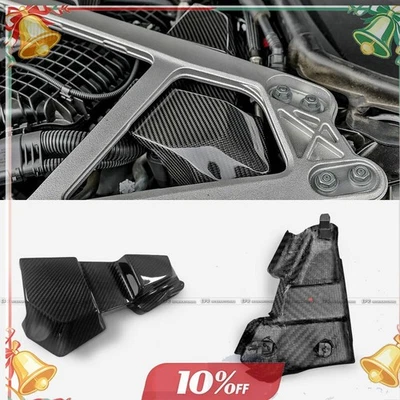 For BMW M2 G87 M3 G80 G81 M4 G82 G83 Pre-preg Dry carbon battery terminal cover - Изображение 1 из 4