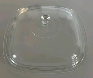 Pyrex P-12-C Clear Glass Replacement Lid 10 1/4 Lid Only No Chips Casserole - Picture 1 of 3