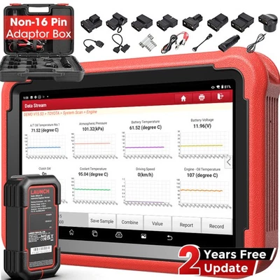 LAUNCH X431 PROS V+ PRO 5 Professional OBD2 Diagnostic Tool ALL SYSTEM ECU KEY Coding - Image 1 of 4