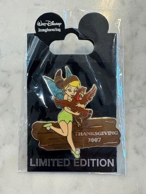  WDI Tinker Bell - Acción de Gracias 2007 - Abrazando Turquía - LE 300 - Sin abrir Foto 1 de 2