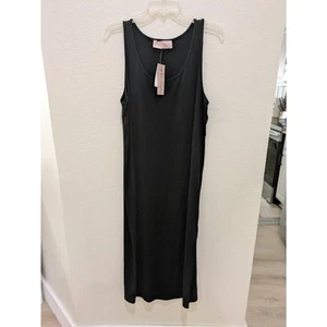 Maxi Vestido Philosophy Para Mujer XL Negro Fluido Clásico Minimalista Boho Nuevo con Etiquetas - Imagen 1 de 10