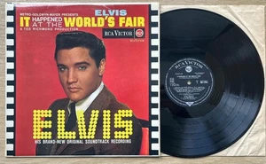 ELVIS PRESLEY : IT HAPPENED AT THE WORLD'S FAIR Vinyl LP 1963 RD-7565 MONO best - Imagen 1 de 3