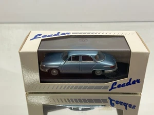LEADER 2194 PANHARD PL17 RELMAX BERLINE -BLUE MET. 1:43- GOOD IN BOX - Picture 1 of 8