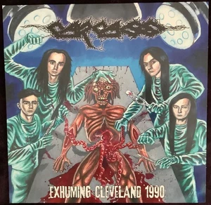 CARCASS EXHUMING CLEVELAND 1990 2LP LIMITED TO 150 GRINDCORE DEATH METAL NEW OOP - Picture 1 of 8