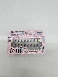 Ioni  3D Curls Faux Mink Individual Lash Ext.  Wispy Medium Length - Picture 1 of 5