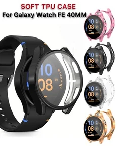 Coque pour Samsung Galaxy Watch FE 40mm TPU Silicone Protection écran Housse - Photo 1/17