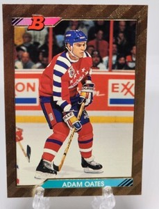 1992 Bowman Adam Oates Gold Foil #213 Philadelphia Flyers