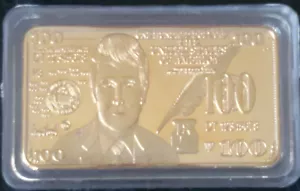 Gold Bar Donald Trump Collectors Items !!! - Picture 1 of 5