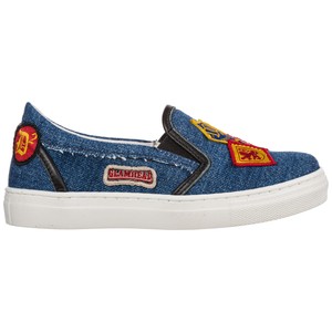 Dsquared2 Slip-on kinder 54250 Blu mokassins ballerina schuhe flache