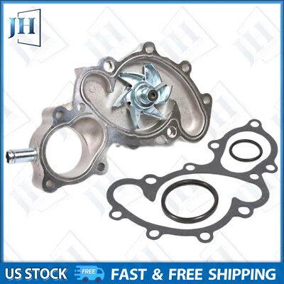 Engine Water Pump W/Gasket for 95-2004 Toyota 4Runner Tacoma Tundra T100 V6 3.4L - Image 1 of 4