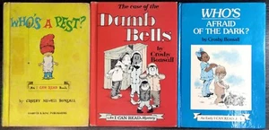 Lot Of 3 Crosby Bonsall Books Who's Afraid of the Dark, Who's a Pest, Dumb Bells - Bild 1 von 4