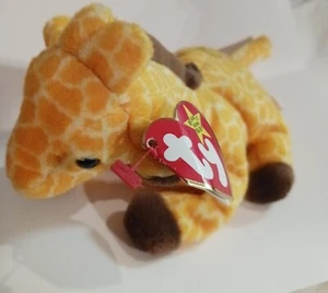 TY Beanie Baby "Twigs" The Giraffe 1995 #4068 NWT - Picture 1 of 5