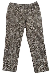Women’s Size 2R Leopard Print White House Black Market Pants Slim Ankle - Picture 1 of 8