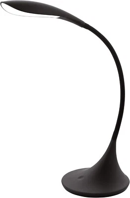 EGLO Schreibtischlampe DAMBERA Bürolampe schwarz Touch dimmbar EEK:D (Spek. A-G) - Bild 1 von 4