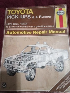 #656 Toyota Pickup Trucks 1979-1995, 4Runner, AUTO Repair Manual. 332 Pages - Picture 1 of 11