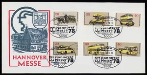 BRD MESSE-BRIEF 1978 HANNOVER HANNOVERMESSE ub08 - Imagen 1 de 2