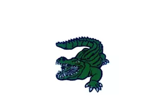 Stickaufnäher Nähabzeichen Aufbügeln Kleber Transfer Krokodil Alligator - Bild 1 von 1