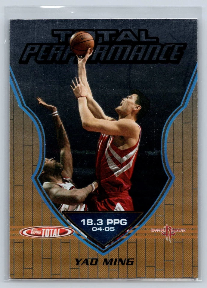 2005-06 Topps Total Yao Ming #TP16 Total Performance - Image 1 of 2