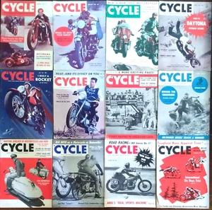 12 x Cycle Magazines Jan-Dec 1952 - Picture 1 of 1