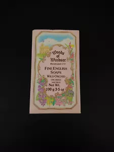 VTG Woods Of Windsor Fine English Soap Wild Orchid 3.5 Oz Bar NOS - Picture 1 of 6