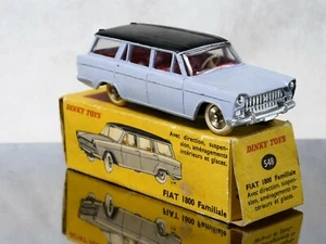 Dinky Toys F 548 Fiat 1800 Family In Box 1/43 - Picture 1 of 11
