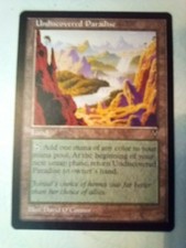 MTG LAND CARD UNDISCOVERED PARIDISE VISIONS N/M NEVER PLAYED