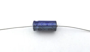330uF 35V Axial Kondensator für Marshall Gitarre Ventil Röhren Plexi Verstärker - Bild 1 von 1