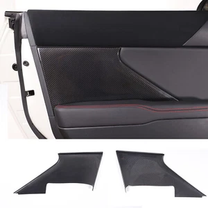 Real Carbon Fiber Interior Door Panel Trim Cover Fit For GR86 / BRZ 2022-2025 - Picture 1 of 11