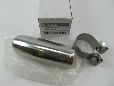 不锈钢镀铬排气尖原始设备制造商适用于 2013 - 2015 年日产 Versa 999M6-4Z000 — 第 1/4 张图片