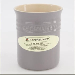 LE CREUSET Flint Small Utensil Jar 15x13cm Brand New - Picture 1 of 2