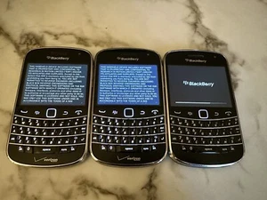 Bulk of 15 Mixed Verizon BlackBerry 9930, 9650, 9930, QWERTY Keypad, Sold AS-IS - Picture 1 of 24
