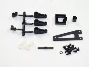 NEW ASSOCIATED YOKOMO YZ-10 CLASSIC Servo Mount & Horn Set AZ17 - Picture 1 of 3