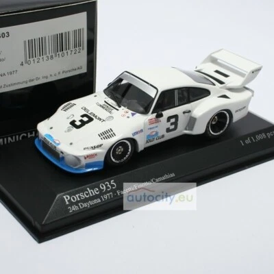 MINICHAMPS PORSCHE 935 JOLLY CLUB 24H DAYTONA 1977 FACETTI/FINOTTO/CAM 400776303 - Immagine 1 di 4