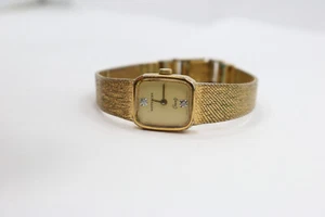 WITTNAUER LONGINES Vintage Diamond Women's Watch Swiss Quartz New Batt - Picture 1 of 6