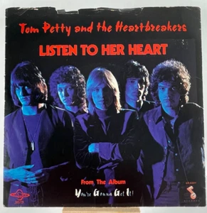 TOM PETTY AND THE HEARTBREAKERS 45 RPM LISTEN TO HER HEART—M- - Picture 1 of 5