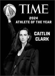 13"x18"- Caitlin Clark Athlete of the Year Time Magazine Print π₯ - Picture 1 of 1