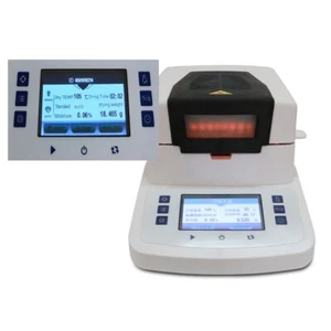 Rapid Halogen Moisture Meter with Moisture Range 0.00%-100% Readability 0.01% - Picture 1 of 17
