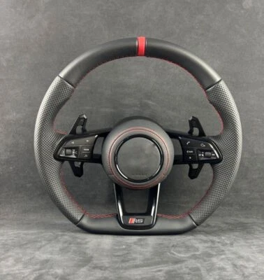For Audi Q2 Q3 Q5 Q7 SQ5 SQ7 RSQ3 Upgrade Leather Steering wheel Assembly+URUS P - Image 1 of 4