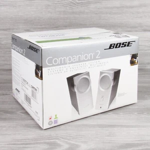 Bose Companion 2 Desktop Laptop PC Computer Speaker System Speakers Silver NEW - Picture 1 of 12