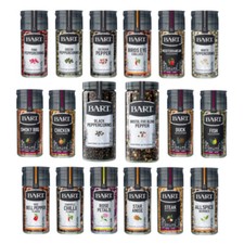 Bart Assorted Dried Whole Flakes Mixed Herbs Peppercorns Spices Jar (Pack of 2)