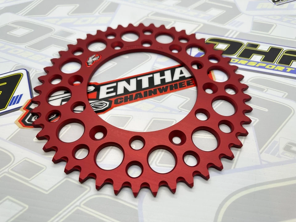 NUEVO piñón trasero Renthal MX para Honda CRF450R CRF450 R 2004-2023 47t 47 - ROJO Foto 1 de 1
