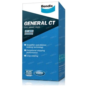 Bendix GCT Front Brake Pad Set for Subaru Liberty BE BH BL BM BP BR YA 2003~2015 - Picture 1 of 3