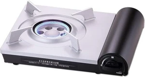 New /Unused /Iwatani Cassette Fu Eco Premium CB-EPR-1 Color Silver x matte Black - Picture 1 of 6