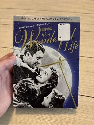 It's a Wonderful Life DVD Platinum Anniversary Edition Slipcover SEALED - Image 1 of 4