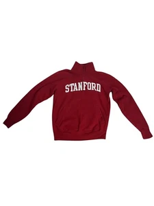 Stanford Quarter Zip Pullover Herren Small Champion Sweatshirt College Leichtathletik - Bild 1 von 4