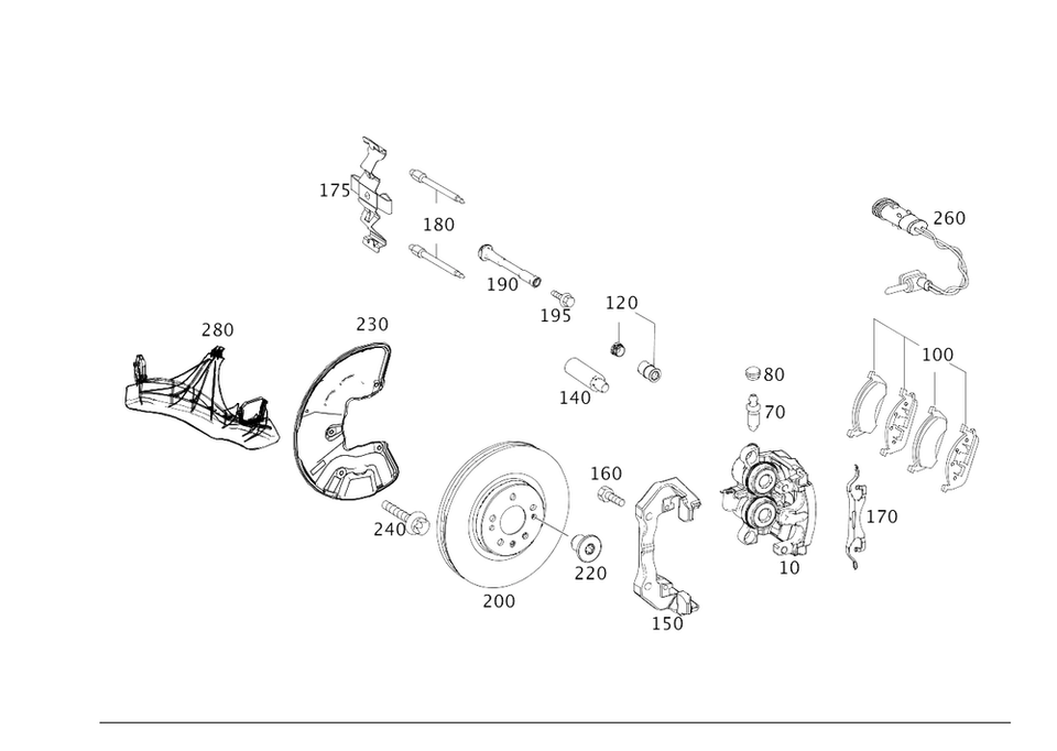 Muelle de retención original Mercedes-Benz 000-993-72-07 Foto 1 de 1