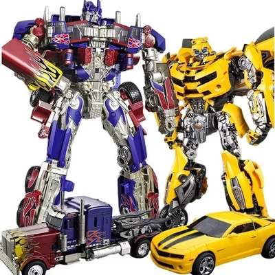 Transformers Robot Car Toy Optimus Prime & Other Action Figure Kids Gift UK 30CM - Image 1 of 4