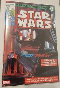 Star Wars #1 Faksimile Mike Mayhew signiert mit Echtheitszertifikat fast neuwertig - Bild 1 von 2
