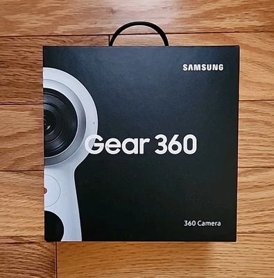 New Samsung Gear 360 SM-R210 (2017) Spherical Cam 360 Degree 4K Camera Sealed - Image 1 of 4